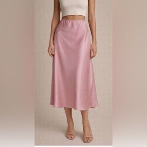 Wild fable size medium pink A-line skirt
